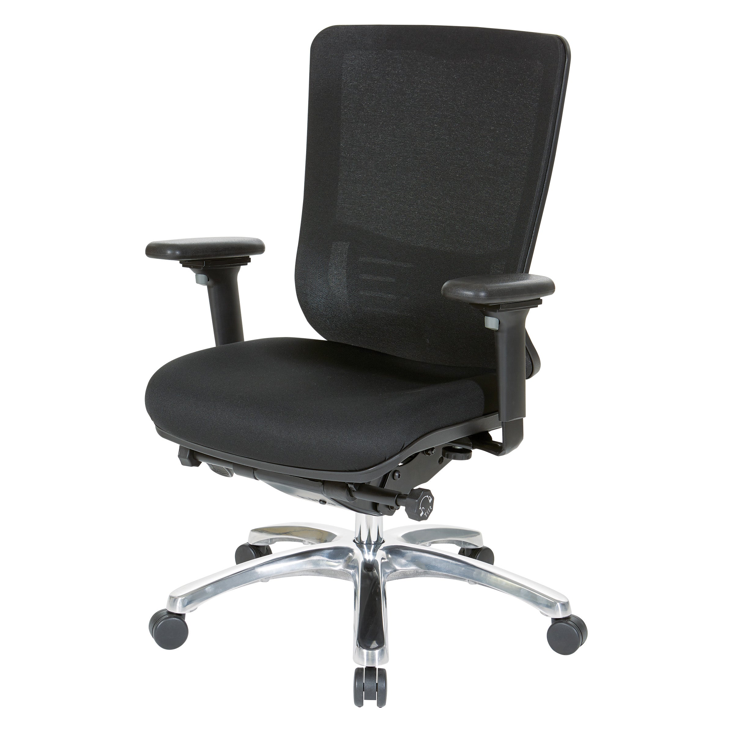 Mesh High Back Chair Coal